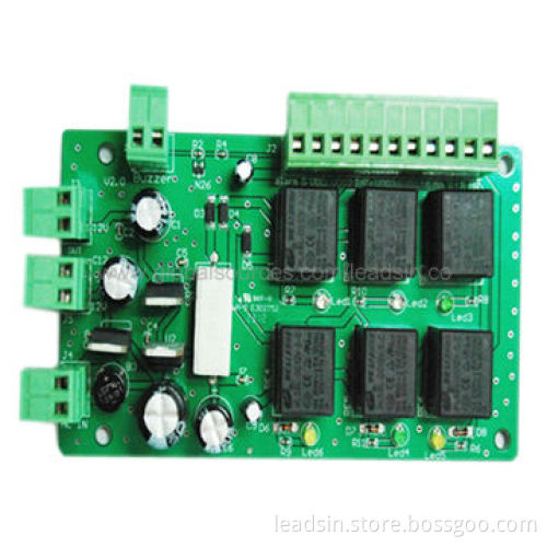Relay and Industrial Controls with Double-sided PCB and HASL Surface Finish